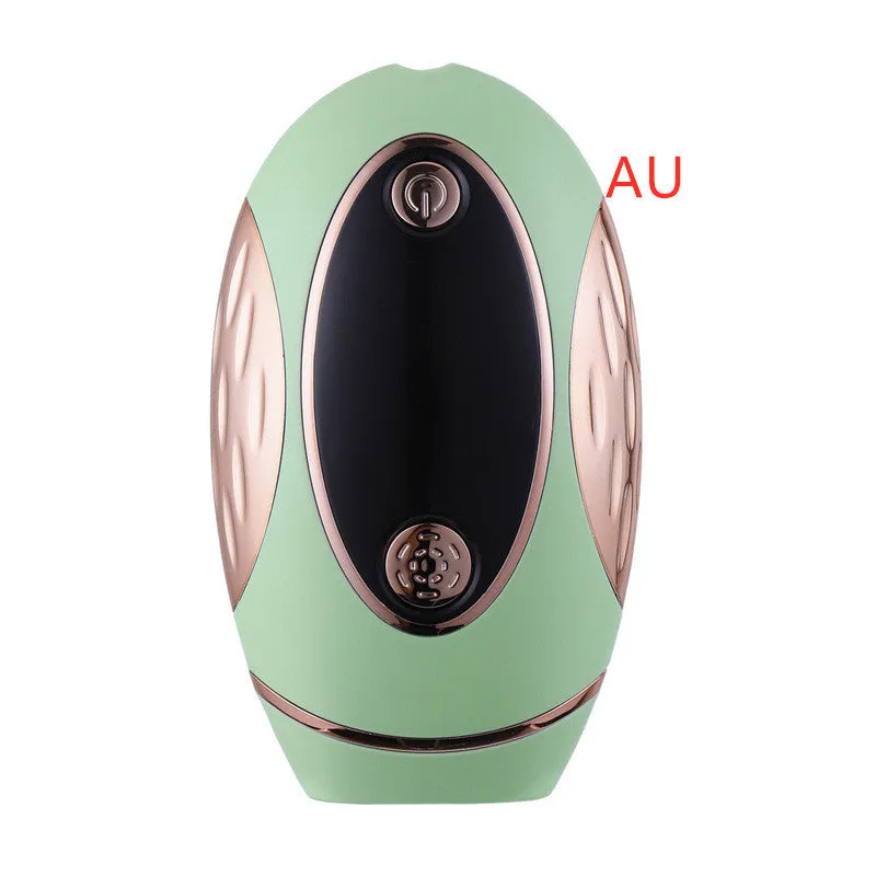 Black beauty laser hair removal machine with IPL technology, ABS body, 14 cm length, for home use on legs and face