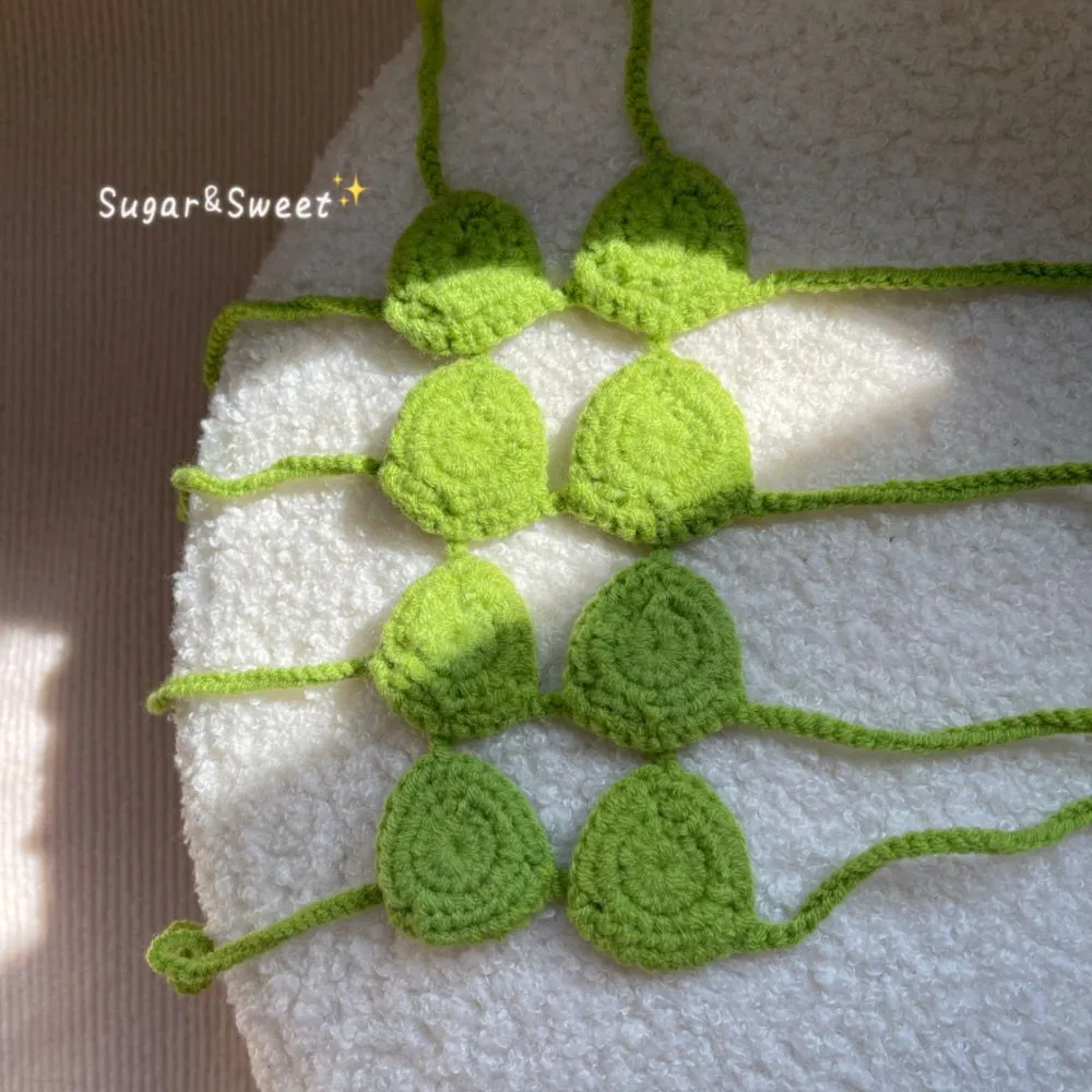 Colour options for sweet style cat bikini costume including black, green, pink, red, and rose red