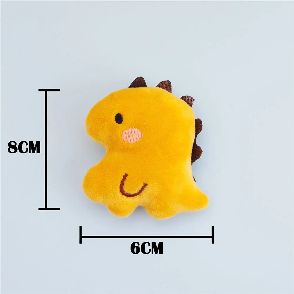 Cat voice interactive plush dinosaur cat toy with sounding airbag, green crocodile colour option