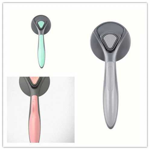 Stainless steel pin comb for dog and cat hair removal, 19.3cm, fresh mint colour