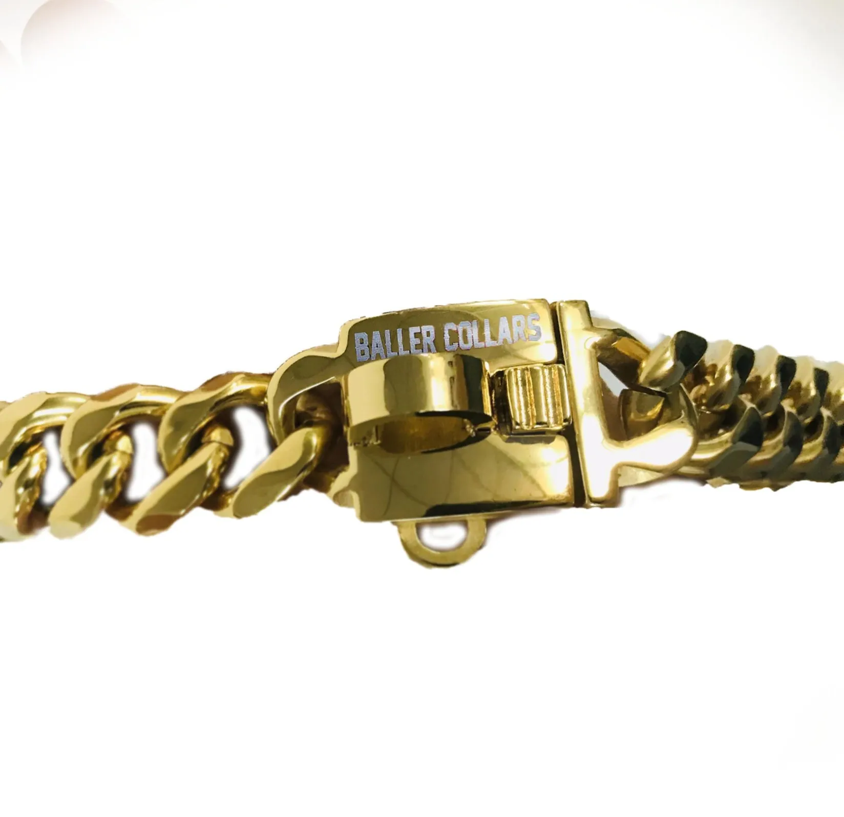 19mm nylon pet collar with quick-release buckle, adjustable 40-70cm, for dogs and cats