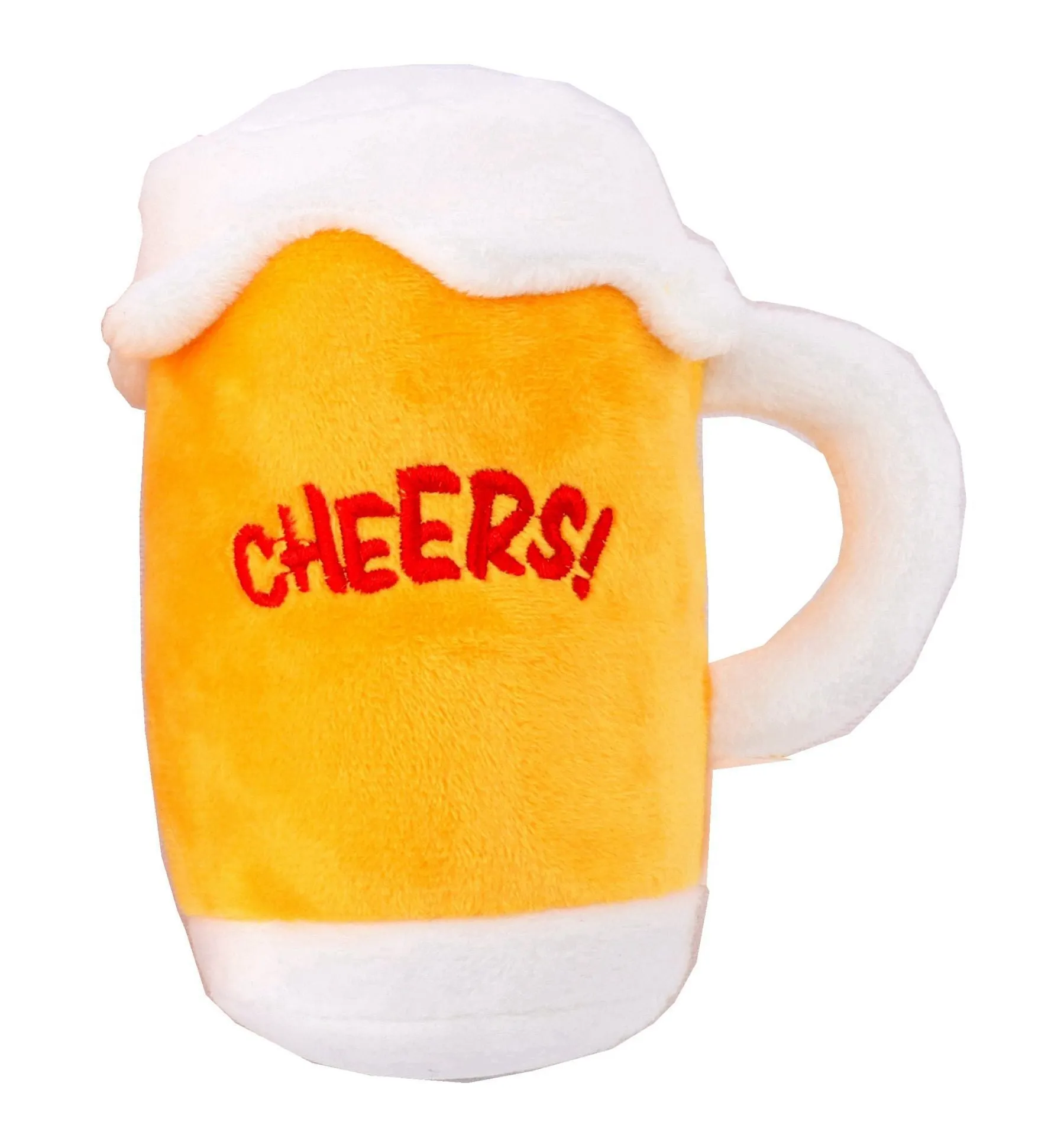 New Pet Supplies sounding plush toy creative cartoon simulation beer bottle dog toy with squeaker