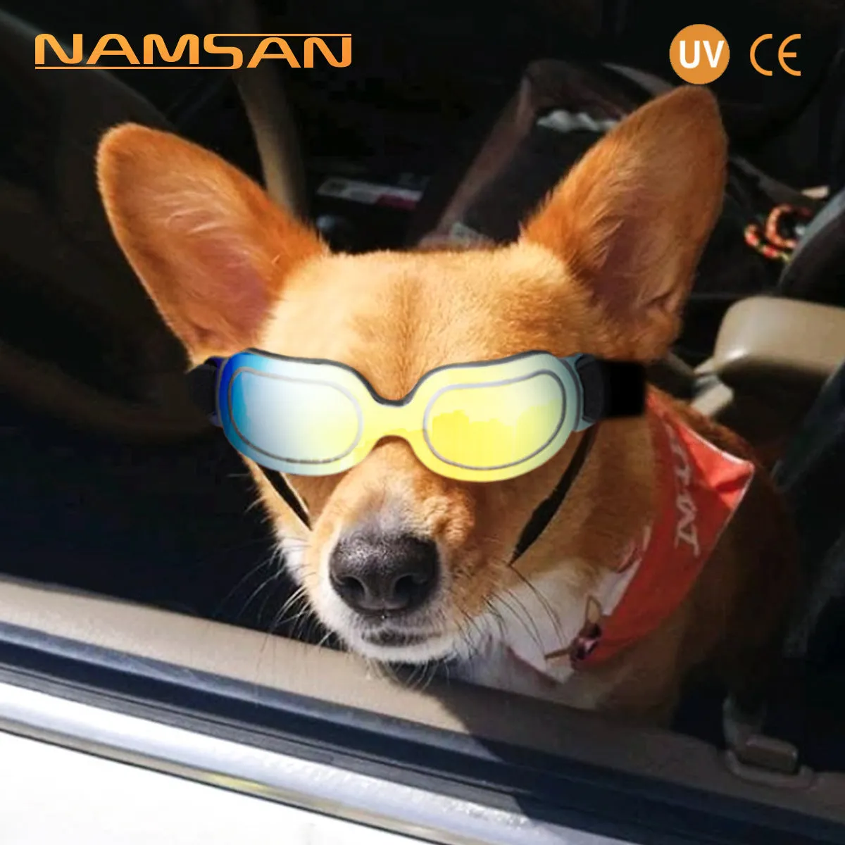 Pet dog glasses sunglasses PC frame colourful cat sunglasses in blue colour outdoor use