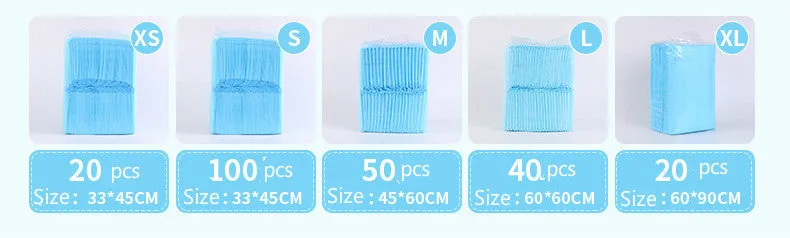 Pet Dad thickened disposable pet diaper for dogs and cats with five size options and absorbent padding