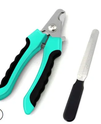 Retractable pet hair removal comb with TPR handle and stainless steel needles for dog and cat grooming