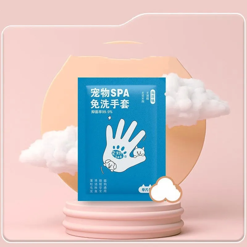 Pet finger wipes dental and ear cleaning kit thickened finger cots for dogs and cats