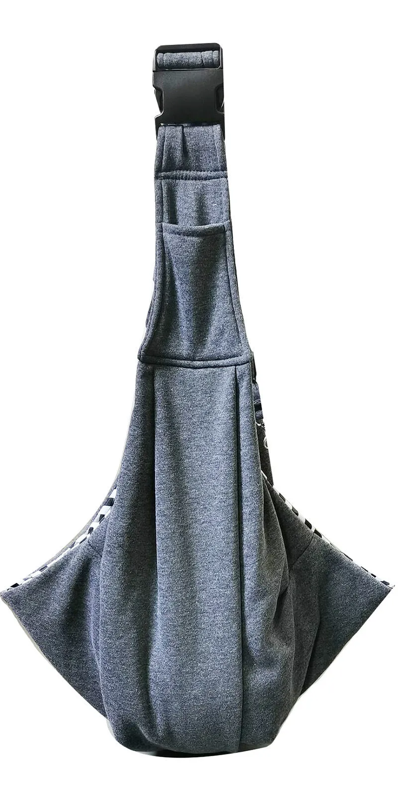 Soft polyester pet carrier bag with adjustable shoulder strap for small dogs under 7.5kg, shown in khaki colour.