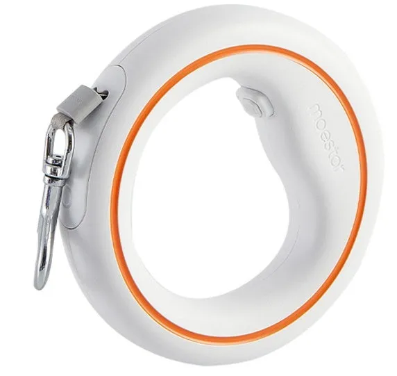 Medium and large pet hand holding rope 3M polyester dog leash in Black Orange colour