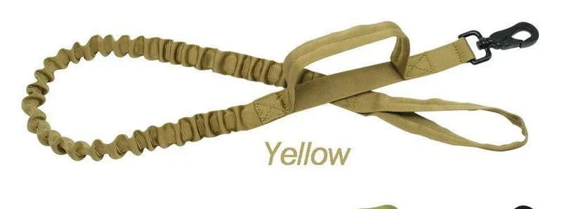 Tactical large dog vest in Army Green made from 1000D nylon with nylon webbing chest strap