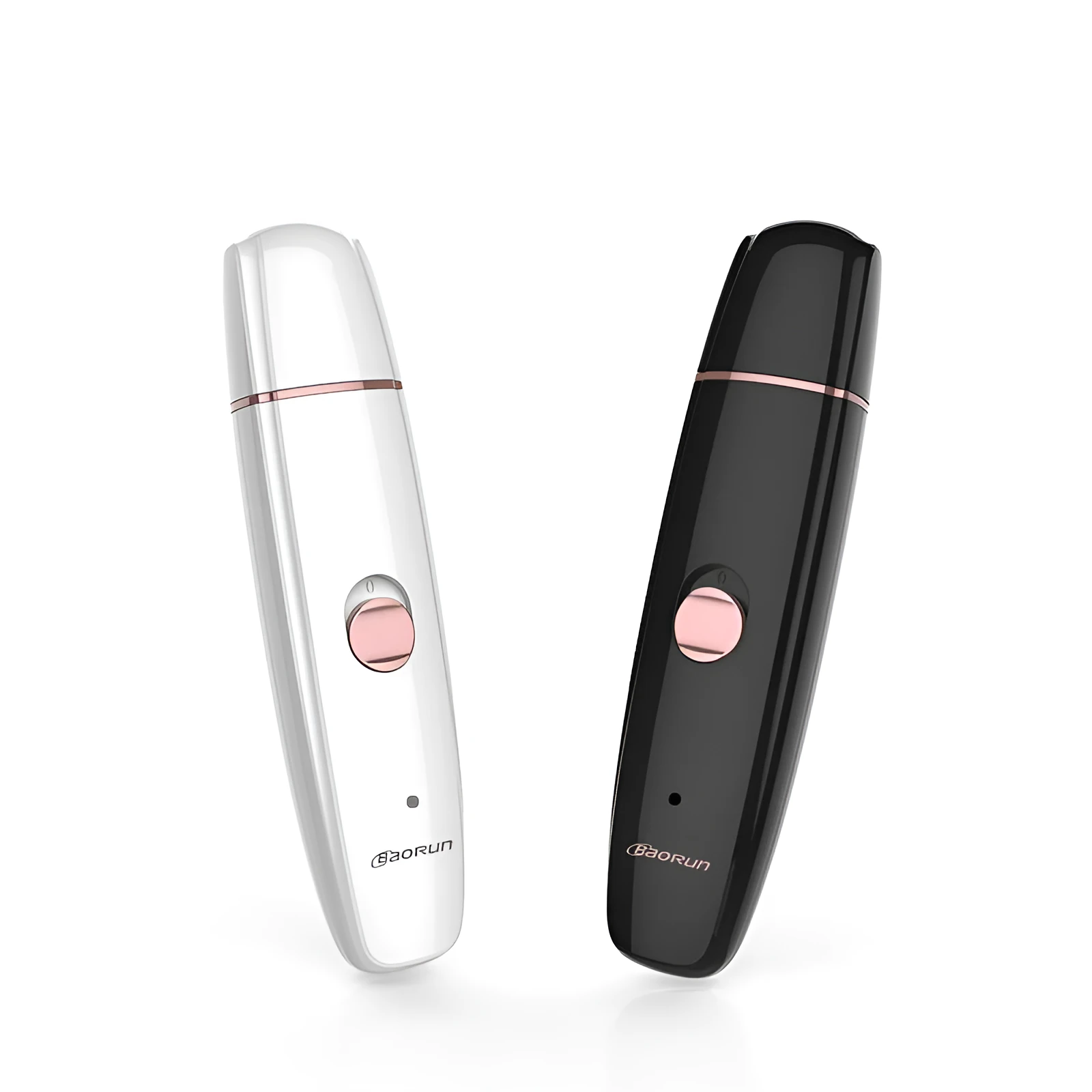 Black cat pet nail clipper ABS rechargeable electric grinder with USB cable