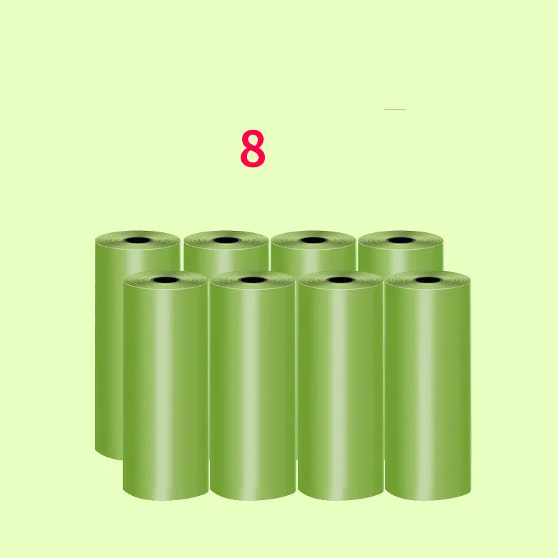 Degradable pet toilet bag 29.5x22 cm for dog and cat waste, EPI+PE material, multi-pack option