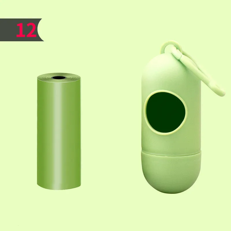 Degradable pet toilet bag 29.5x22 cm for dog and cat waste, EPI+PE material, multi-pack option