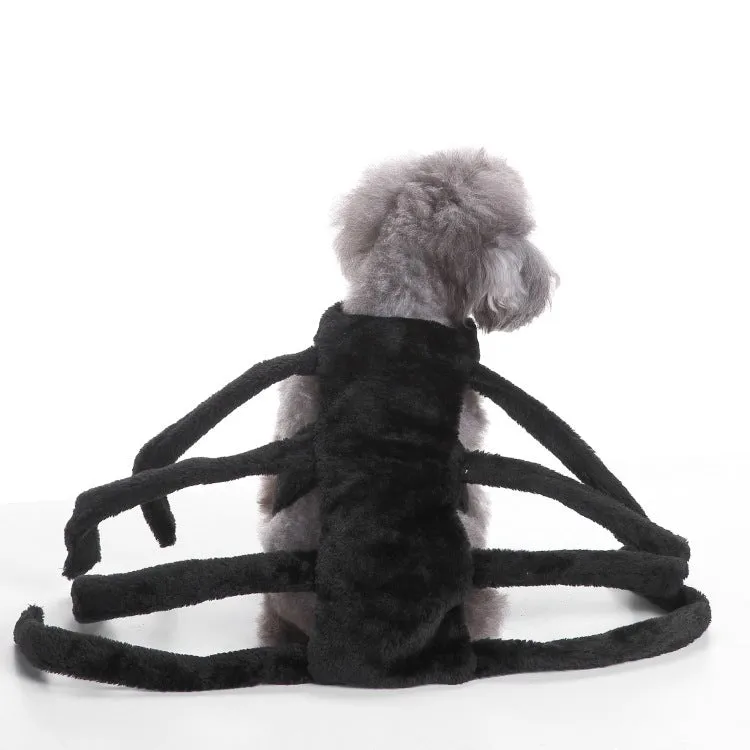 Halloween Christmas dog polyester transformation bodysuit costume in eight colours sizes S M L