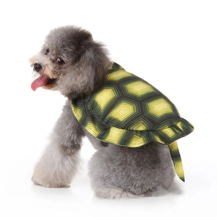 Halloween Christmas dog polyester transformation bodysuit costume in eight colours sizes S M L