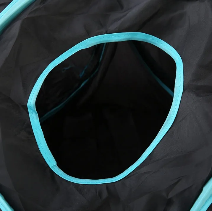 Collapsible S-type four-channel polyester cat tunnel toy for indoor pet play