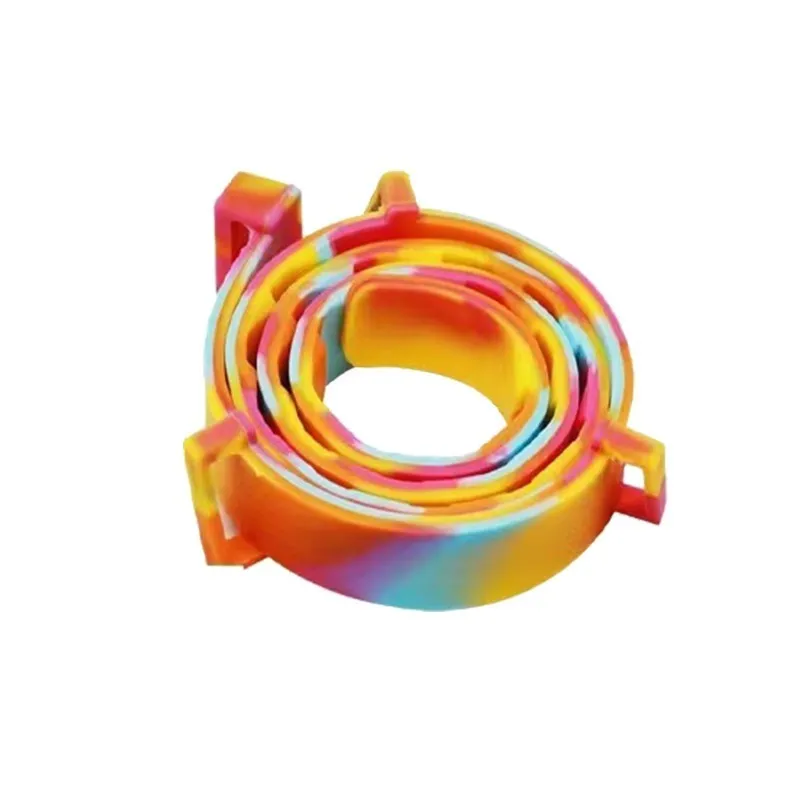 Anti-flea pet collar for cats and dogs, plastic construction in Rose Red colour