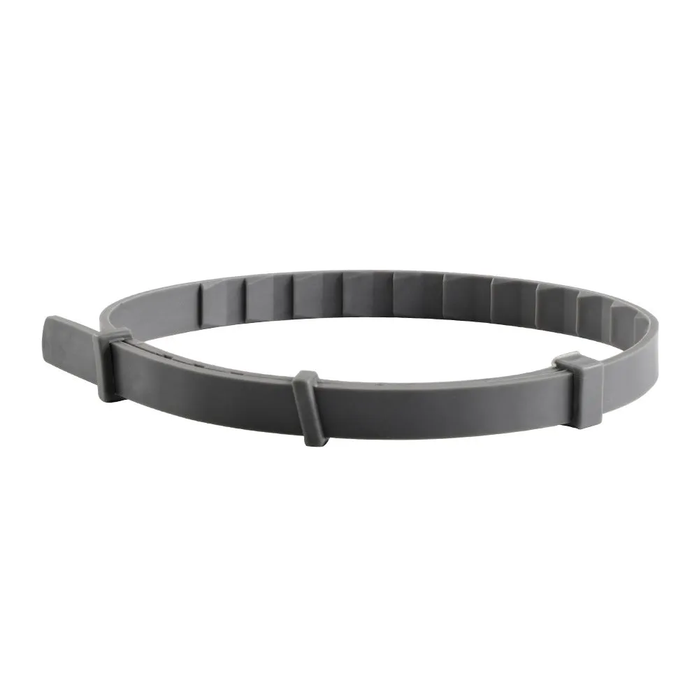 Anti-flea pet collar for cats and dogs, plastic construction in Rose Red colour
