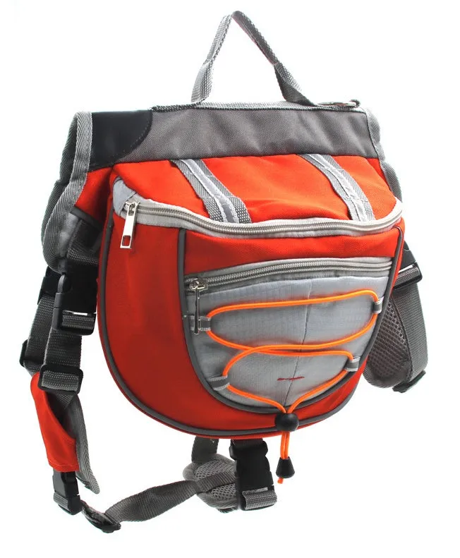 Nylon plaid pet carrier backpack for small dogs and cats in green colour