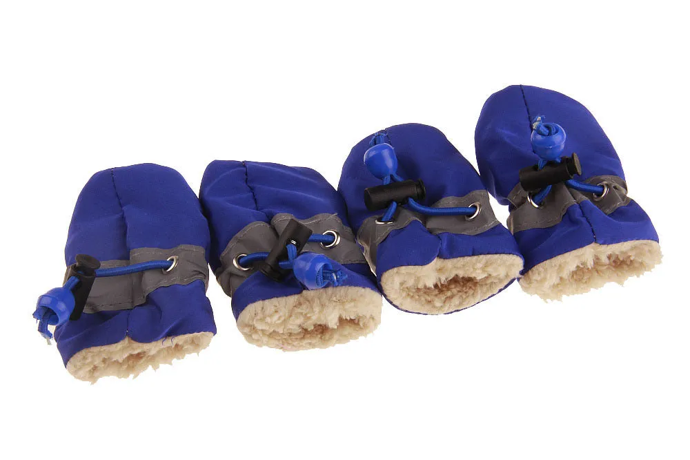 Dog shoes with anti-slip sole, black colour, size 1-7 for small to medium dogs paw protection