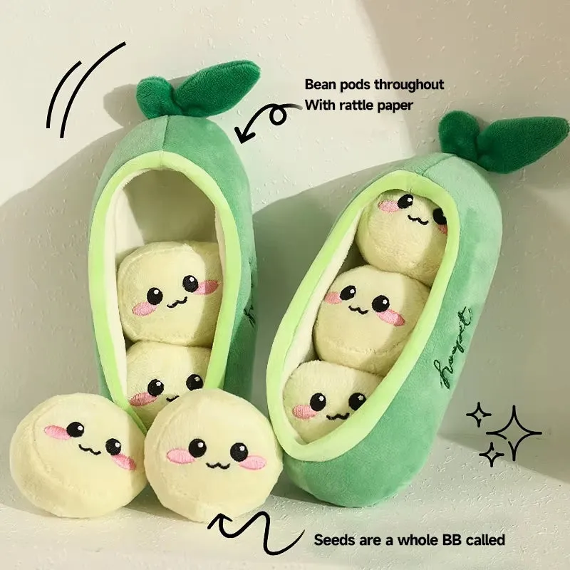 Interactive squeaky dog toy for puppies shaped as a banana monkey, made from non-toxic materials for small breed enrichment
