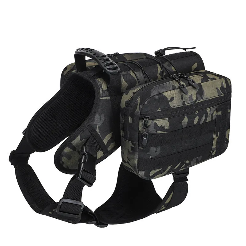 Dog walking snack pack in Oxford cloth with a solid colour finish, shown as a pet treat pouch