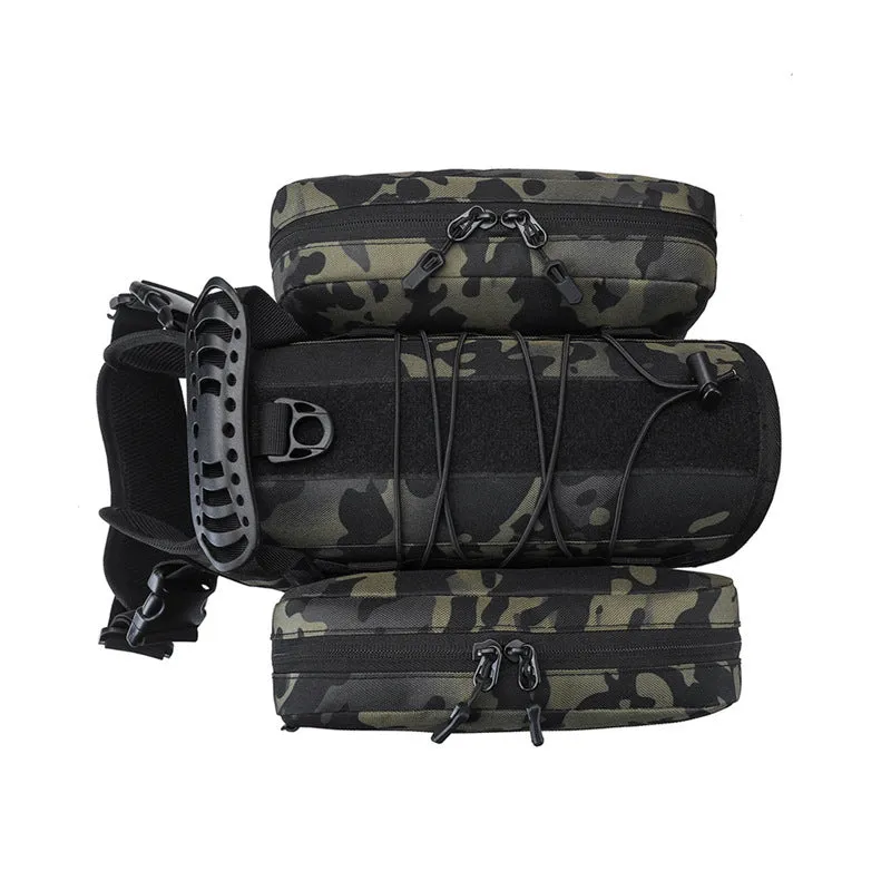 Dog walking snack pack in Oxford cloth with a solid colour finish, shown as a pet treat pouch