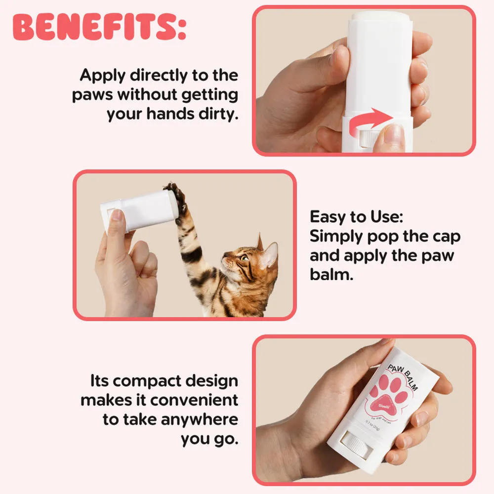Pet regenerating foot cream cat paw anti-chapping claw care cream in tube packaging