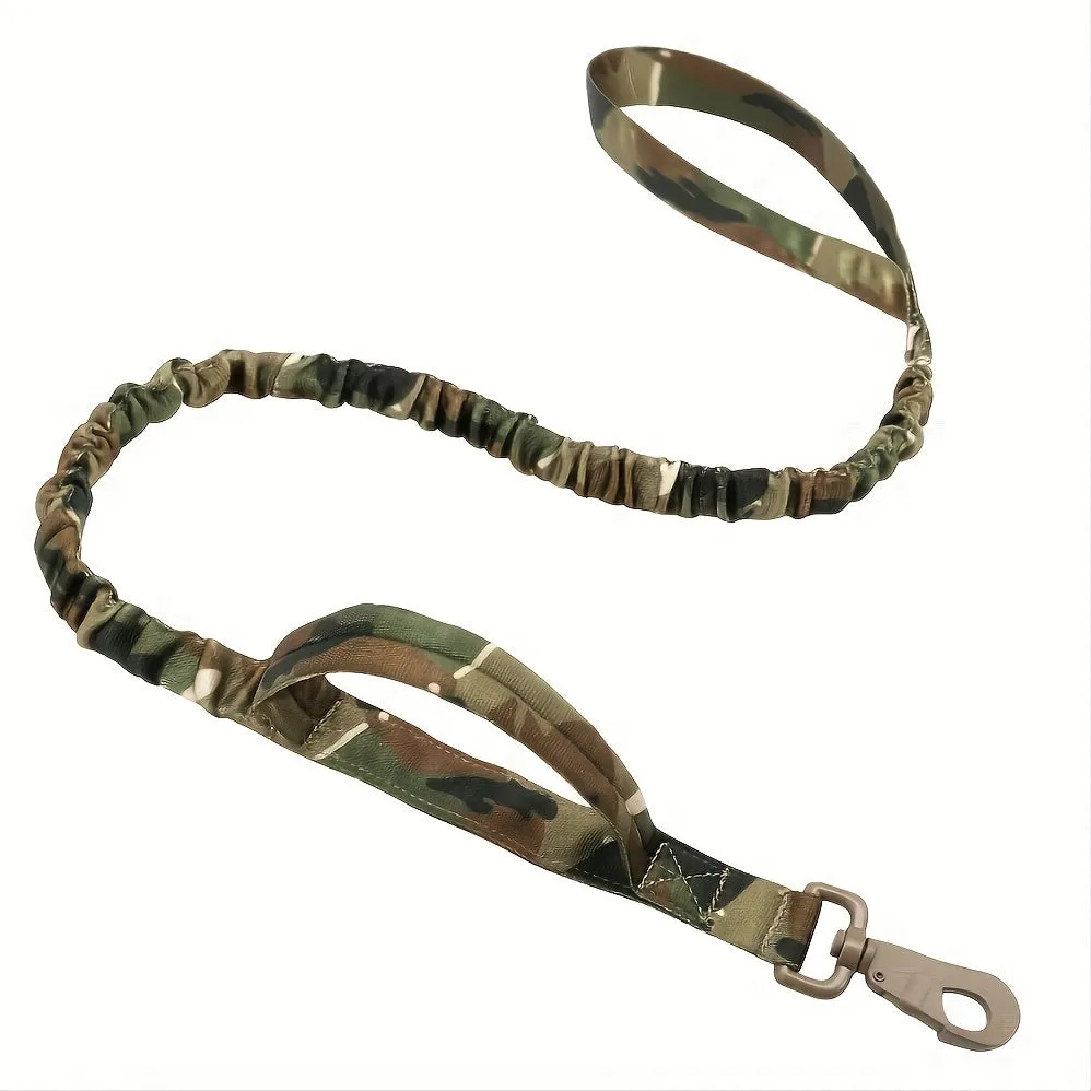Retractable dog leash for large breeds with anti-burst safety technology