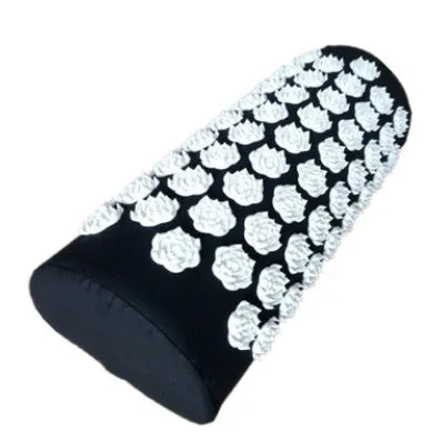 Lotus acupressure mat set with pillow and cloth bag in multiple colours for stress and back pain relief
