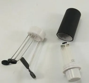 White and black wireless automatic kitchen stirrer blender with three speed buttons