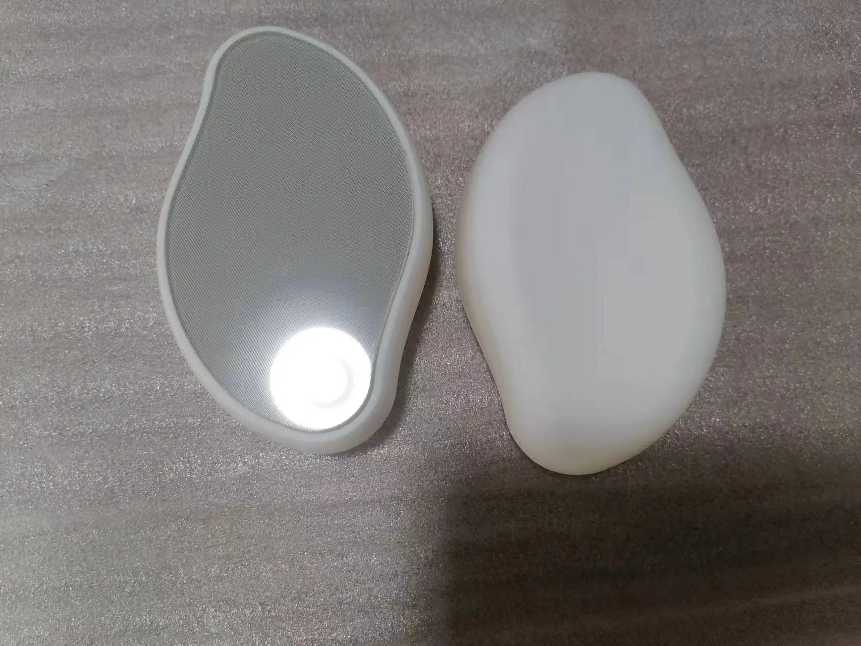 Manual glass epilator for hair removal and shaving in compact design with colour options