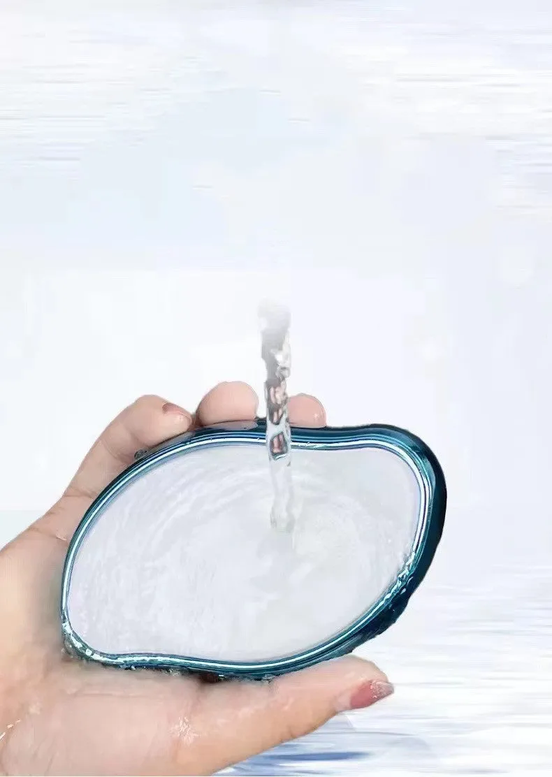 Manual glass epilator for hair removal and shaving in compact design with colour options
