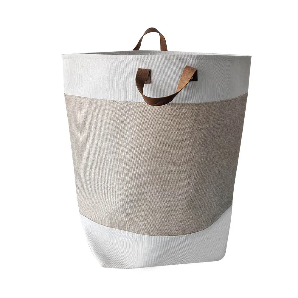Fabric storage box for clothes and bedding in a choice of colours, dimensions 35cm by 35cm by 55cm.
