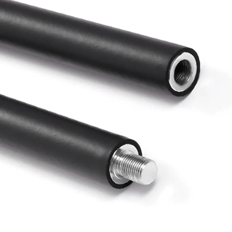 Pilates stick with central bearing ring for resistance bands, EVA sponge grip, 980mm or 1000mm length options