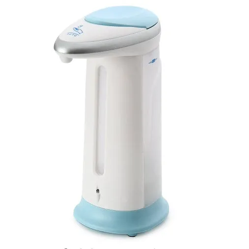 Automatic sensor soap dispenser with 400ml capacity in multi-colour ABS housing