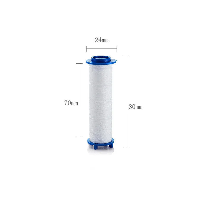 Portable 5-speed pressurised shower head with large water output in modern minimalist design