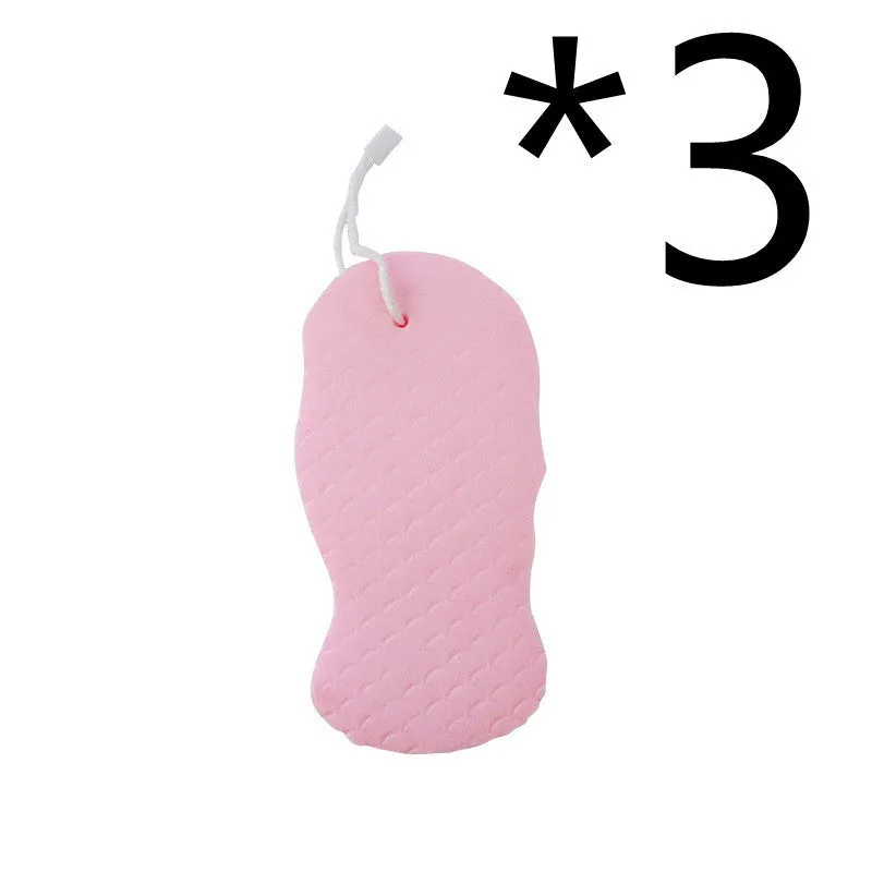 White 3D fish scale pattern bath sponge ball for gentle body exfoliation in the shower.