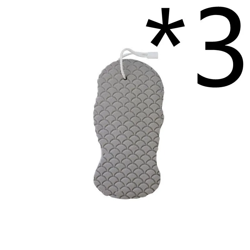 White 3D fish scale pattern bath sponge ball for gentle body exfoliation in the shower.