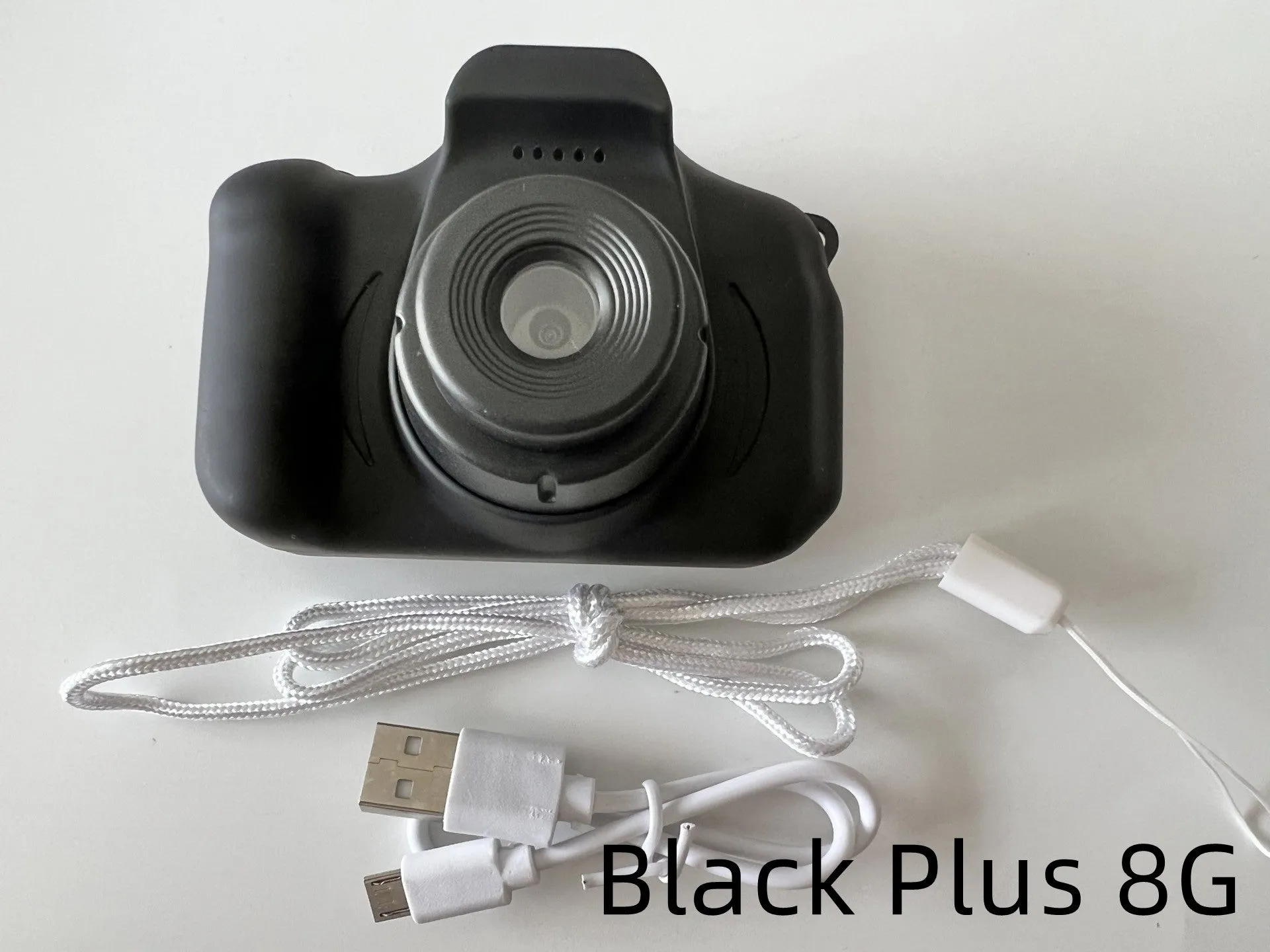 X2 HD mini digital camera for kids in silicone case with coloured buttons and 2-inch screen.