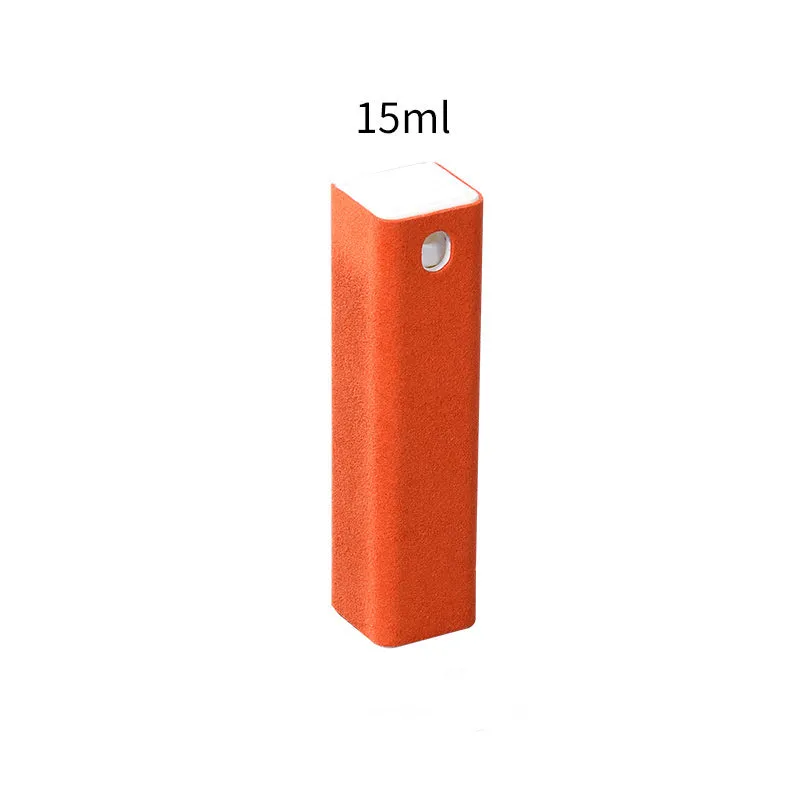15ml capacity phone screen cleaner spray tool with protective shell in six colour options