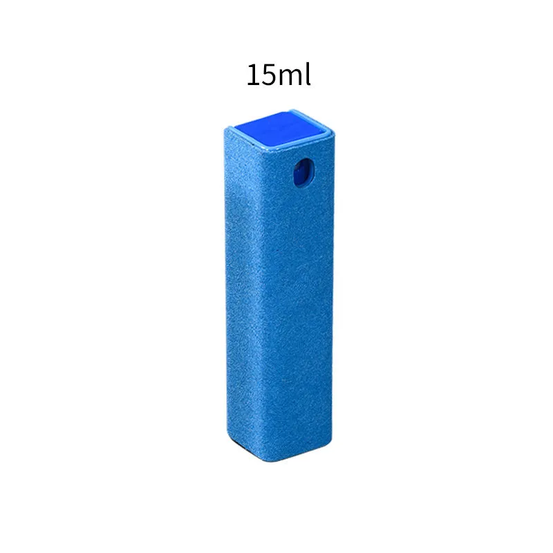 15ml capacity phone screen cleaner spray tool with protective shell in six colour options
