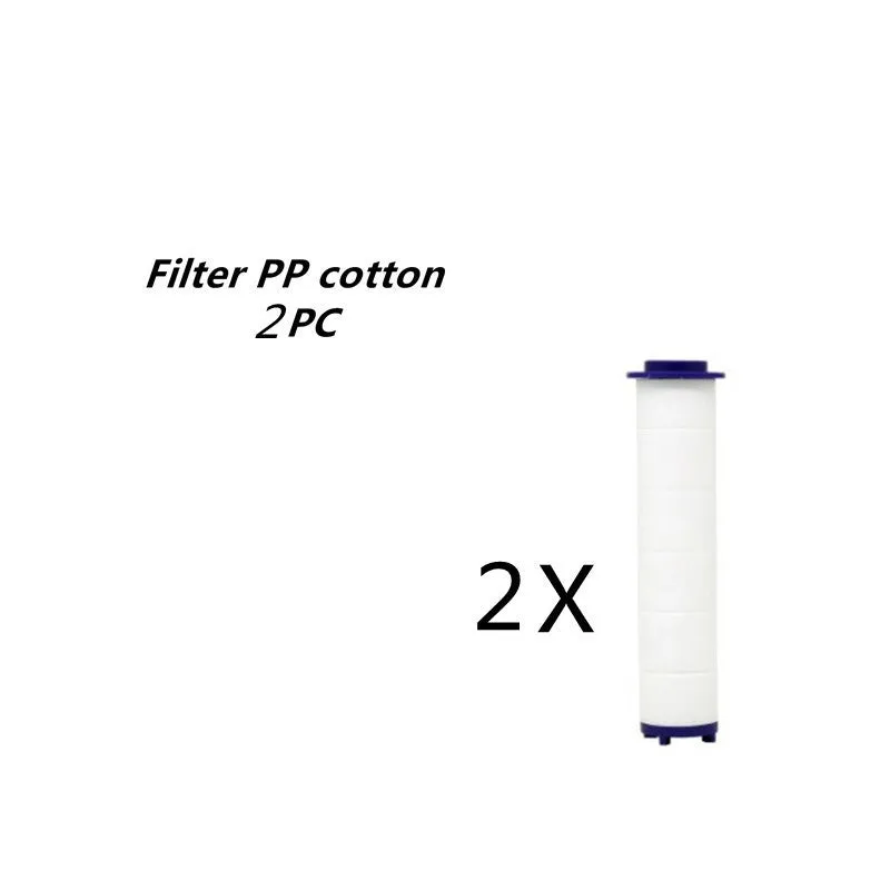Chrome alloy turbocharged handheld shower head with stop button, five nozzles, and PP cotton filters
