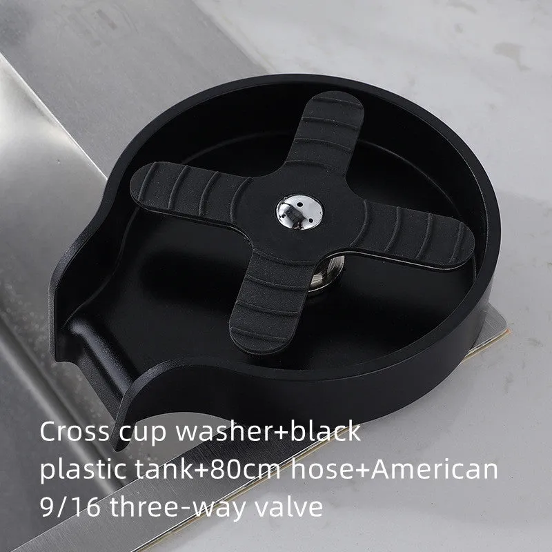 Stainless steel cup washer for kitchen faucet with 30mm seat diameter and ceramic spool