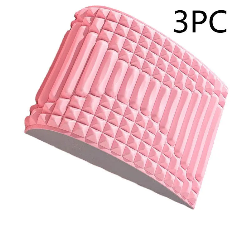 Blue EVA foam back stretcher for lumbar support and neck pain relief