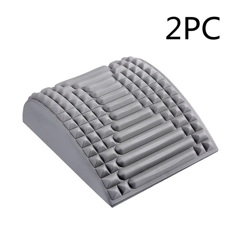 Blue EVA foam back stretcher for lumbar support and neck pain relief