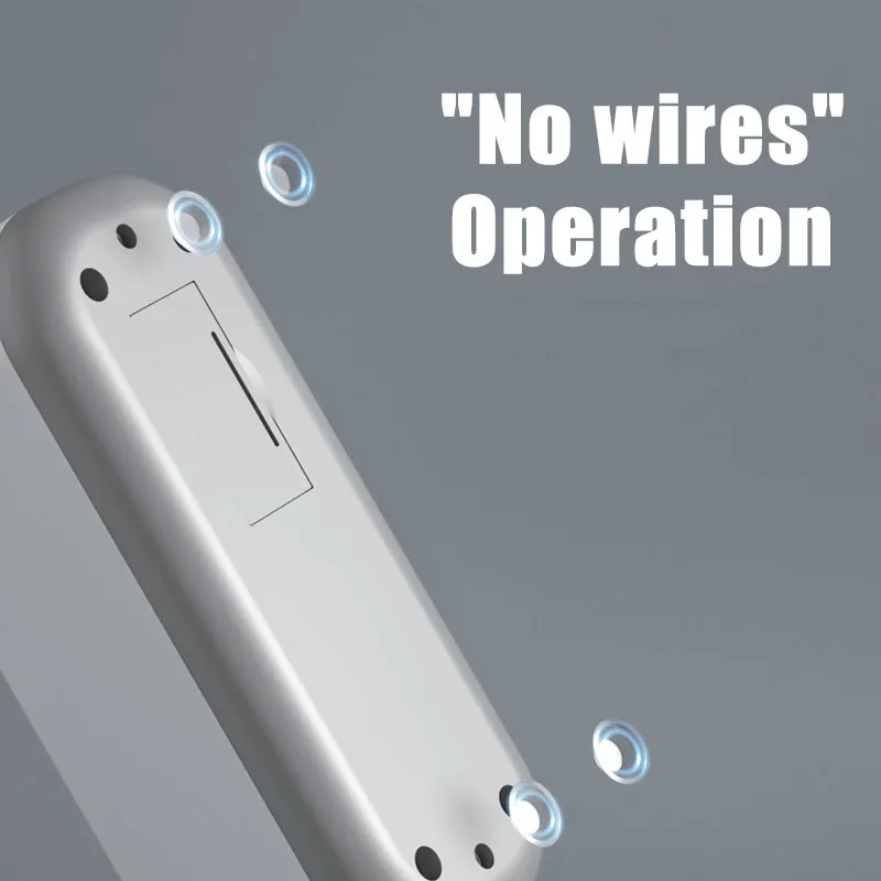 Off-white ultrasonic cleaning machine with stainless steel tank for jewellery and glasses.