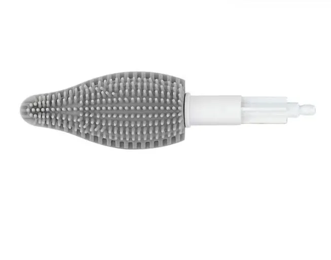 Electric cleaning brush with three interchangeable brush heads and USB charging, cordless design for kitchen and bathtub use