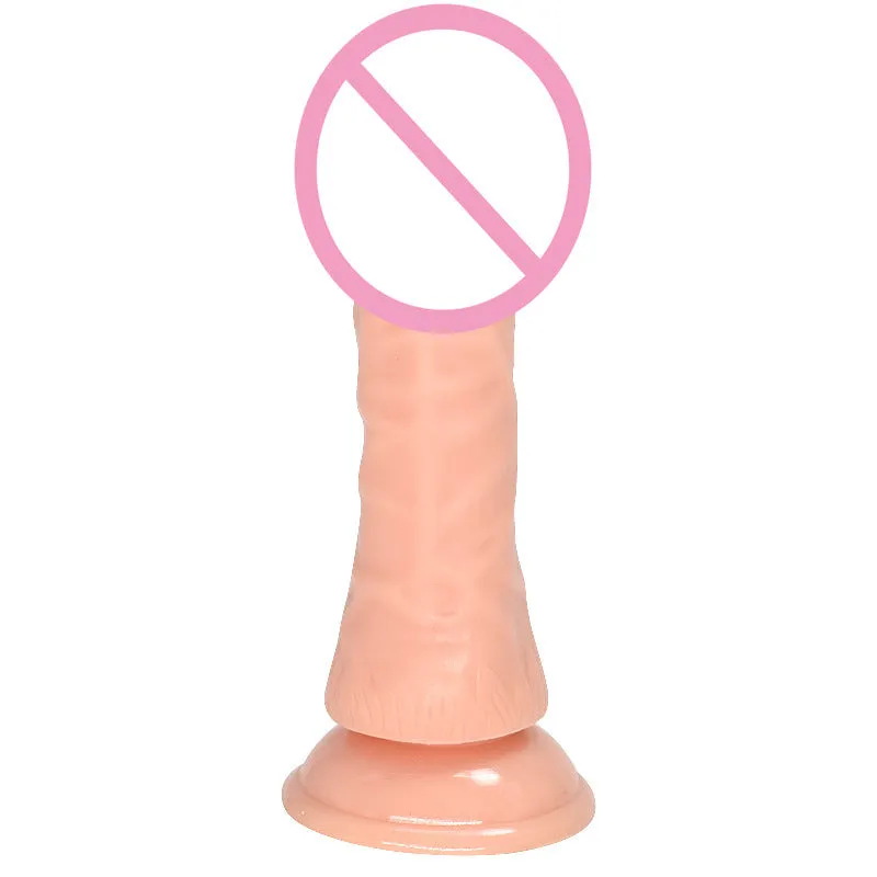 Skin tone bullet-shaped butt plug showing 17.5cm length and 3.5cm diameter dimensions