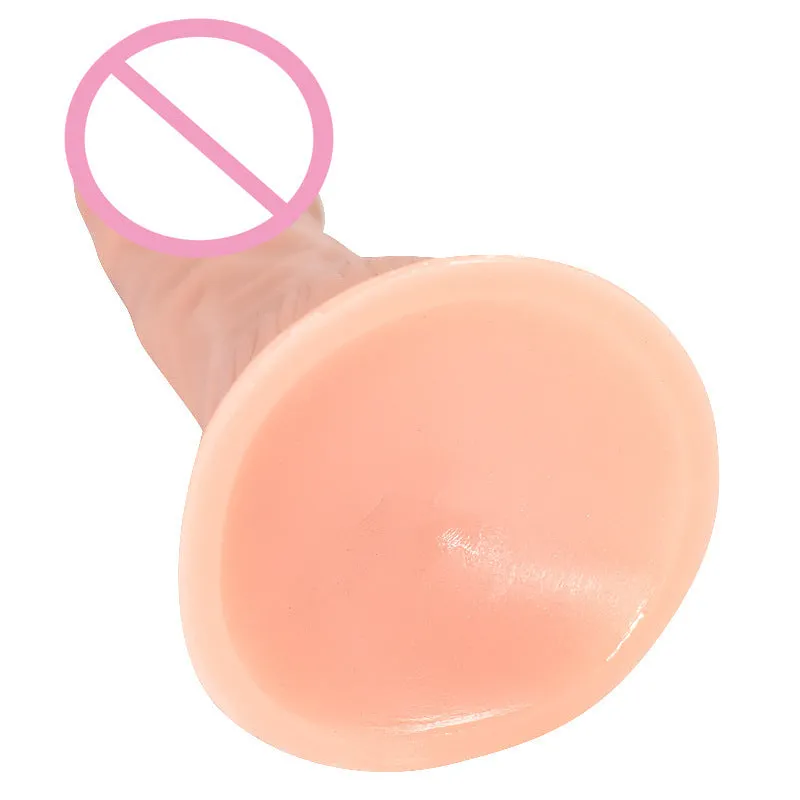 Skin tone bullet-shaped butt plug showing 17.5cm length and 3.5cm diameter dimensions