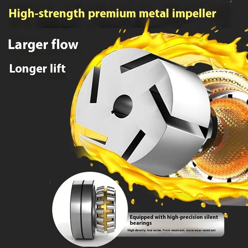 Aluminum alloy portable rechargeable oil pump with lithium batteries and accessory kit